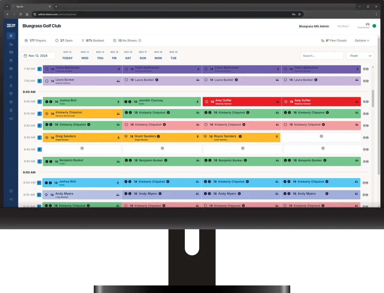 Tee On Cloud Scoring Desktop