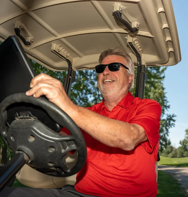 Head golf professional using Tee On for members and tee sheet